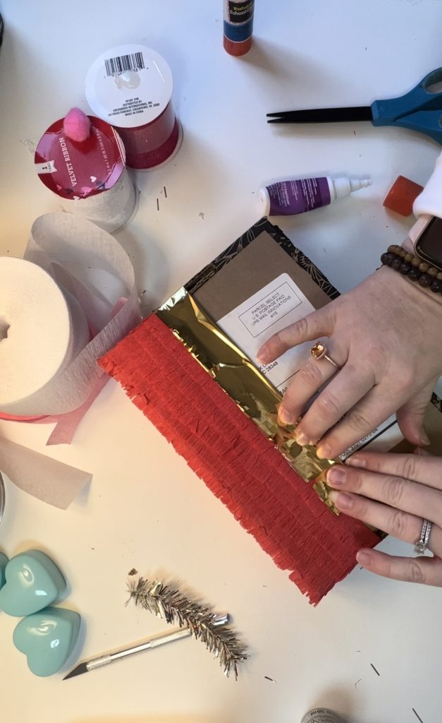 Valentine's Day DIY tote bag