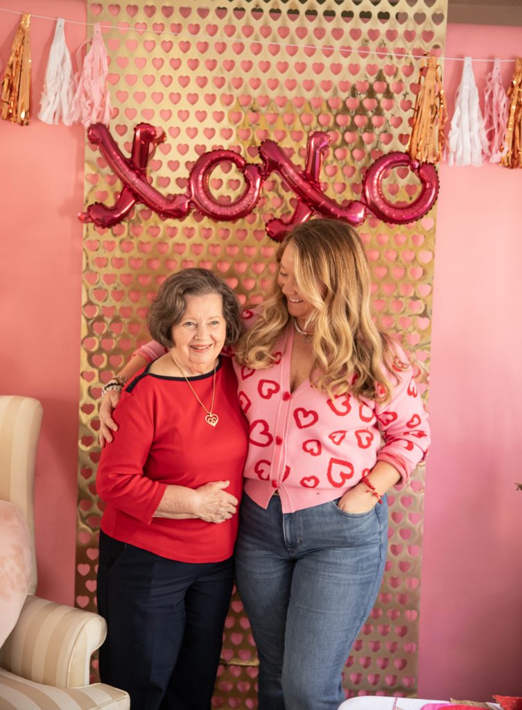 Golden glam Galentine's Day bash 