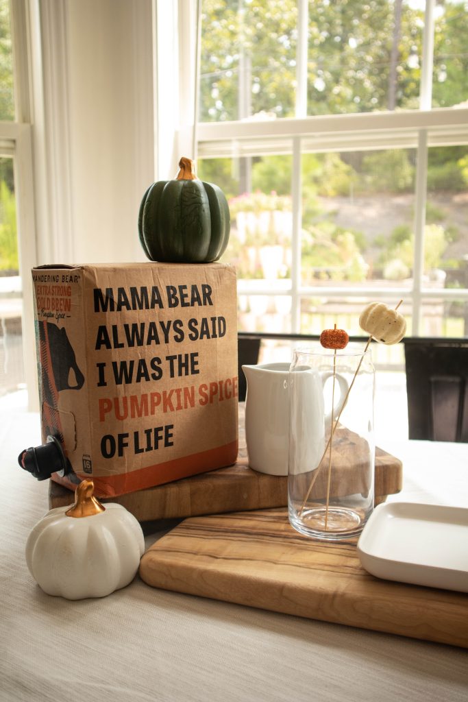 Wandering Bear Cold Brew Pumpkin Spice Coffee Brew Box