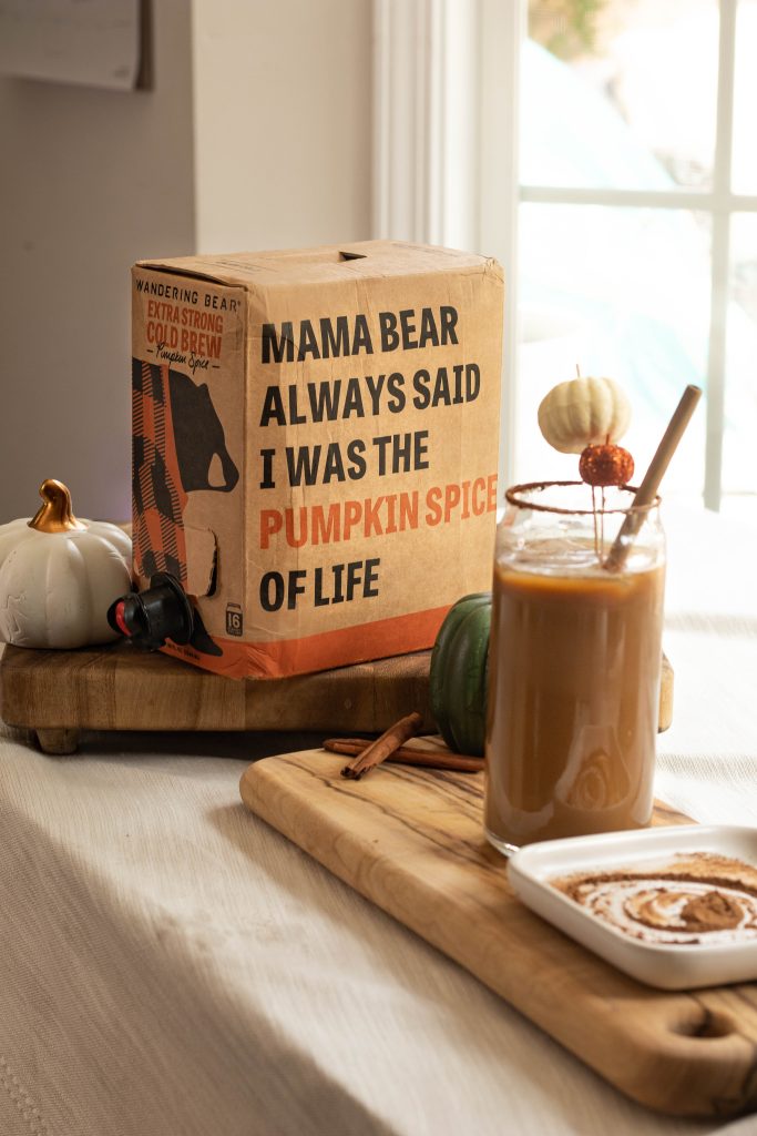 Wandering Bear Cold Brew Pumpkin Spice Coffee