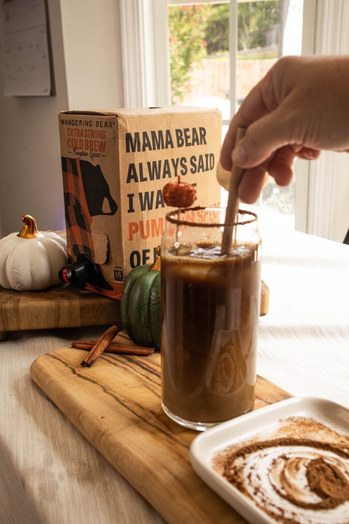 Wandering Bear Cold Brew Pumpkin Spice Coffee Recipe