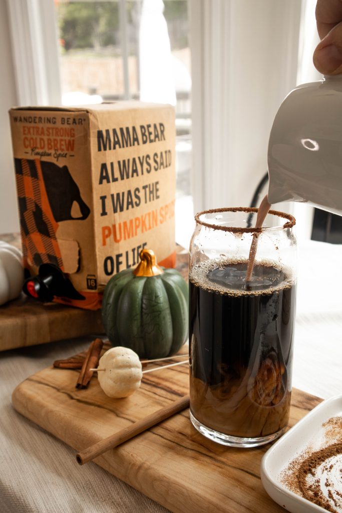 Wandering Bear Cold Brew Pumpkin Spice Coffee Recipe