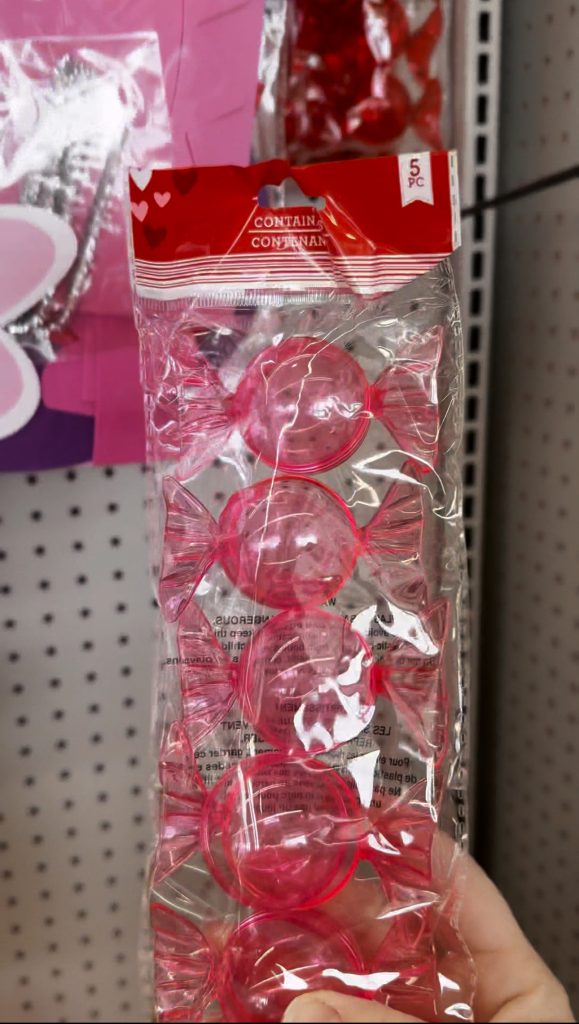 DIY Valentines treat idea from Dollar Tree