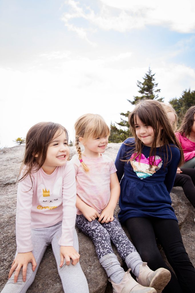 Grandfather Mountain NC hiking with kids
