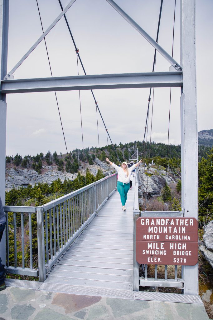 Grandfather Mountain Swing Bridge