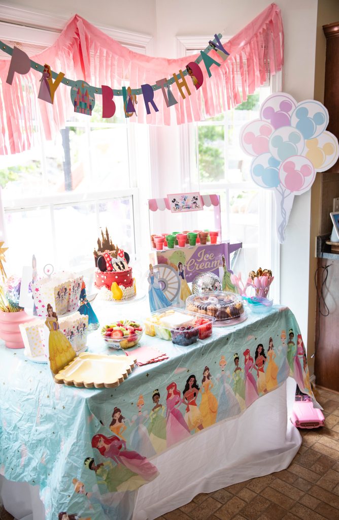 4 Ever A Princess Birthday Party Cake Table Area