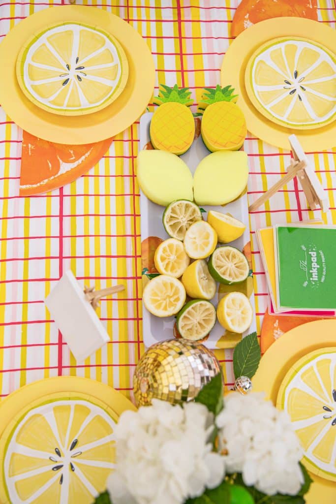 Kids Citrus Art Summer Activity