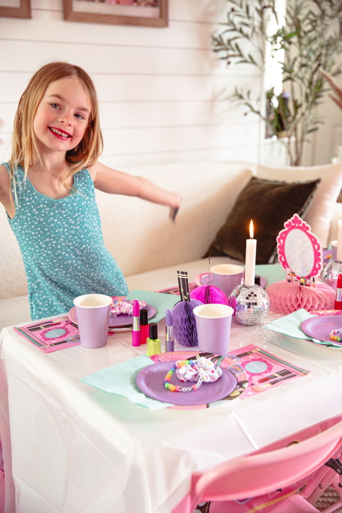 Spa and Makeover sleepover party for girls