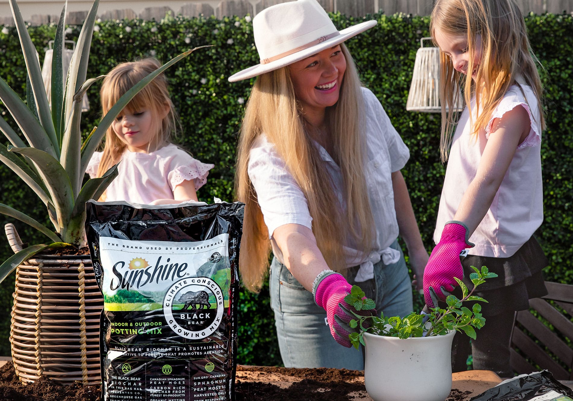 Sunshine Soil with Nicki Odom and family