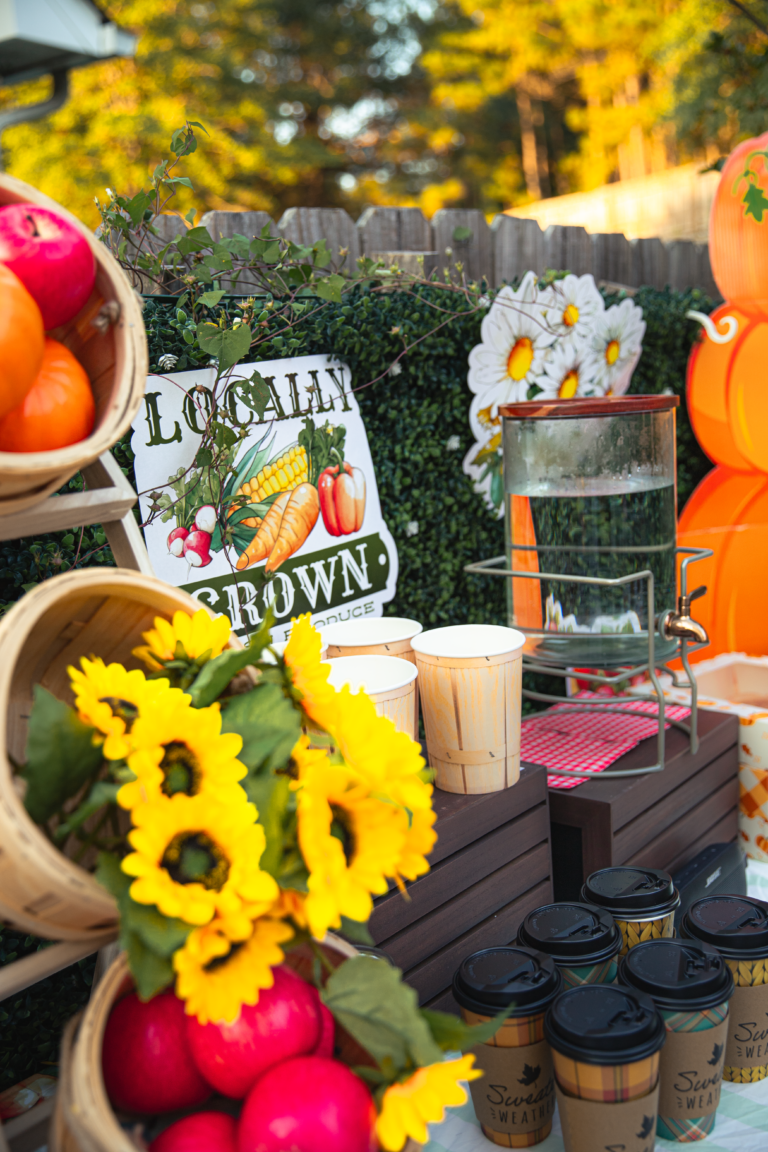 Fall dinner party
